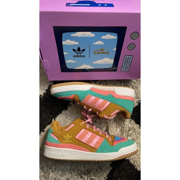 Size 13 - adidas The Simpsons x Forum Low Living Room - Picture 1 of 5